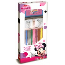 SET CREATIE - STAMPILE CU PERSONAJUL MINNIE - 13 PCS - 21866 SET CREATIE - STAMPILE CU PERSONAJUL MINNIE - 13 PCS - 21866