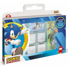 SET CREATIE - STAMPILE CU PERSONAJUL SONIC - 12 PCS - 7122 SET CREATIE - STAMPILE CU PERSONAJUL SONIC - 12 PCS - 7122