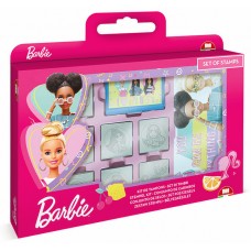 SET CREATIE - STAMPILE CU PERSONAJUL BARBIE - 12 PCS - 7868