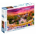 PUZZLE 500 PIESE- PEISAJE DE ZI-PARK GUELL - BARSELONA (SPANIA) - 50328-41