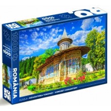 PUZZLE 1000 PIESE- IMAGINI DIN ROMANIA - 63038-22 - MANASTIREA VORONET