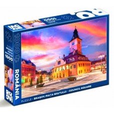 PUZZLE 1000 PIESE- IMAGINI DIN ROMANIA-PIATA SFATULUI (BRASOV) - 63038-24