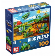 KIDS PUZZLE 100 - AGRO MACHINES - 79688 - (79619-02)