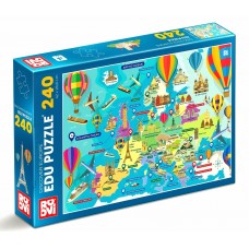 EDU PUZZLE 240 - DESCOPERA EUROPA - 79824 - (79251-02)