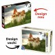 PUZZLE 500 PCS - IMAGINI DIN ROMANIA - CASTEL BRAN (VARA) - 70678 - (63052-02)