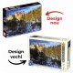 PUZZLE 500 PCS - IMAGINI DIN ROMANIA - CASTEL BRAN (IARNA) - 70685 - (63052-05)